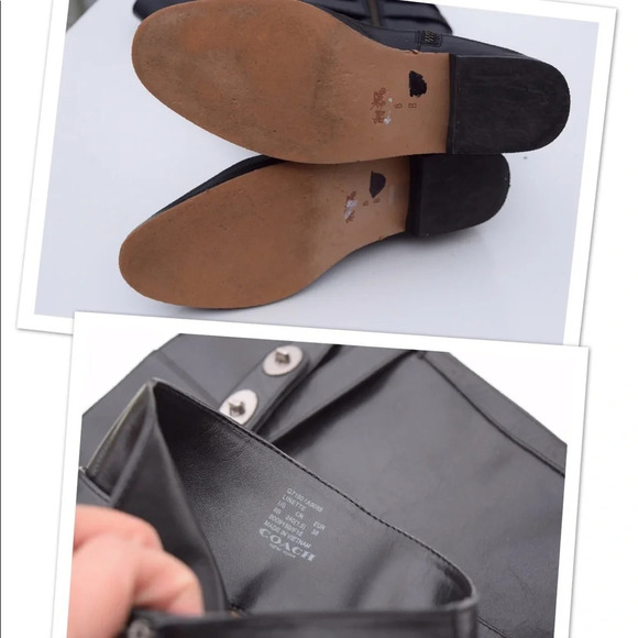 Coach Linette Leather boots - Picture 5 of 8